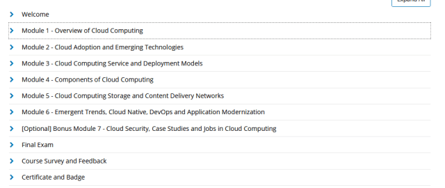 Free Cloud Computing Certification from IBM: Introduction to Cloud